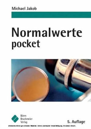 Normalwerte pocket - Michael Jakob