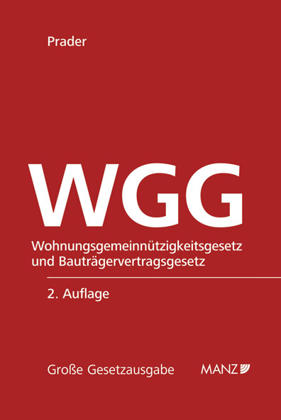 WGG - Wohnungsgemeinnützigkeitsgesetz - Christian Prader