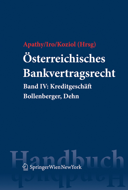 Österreichisches Bankvertragsrecht - 