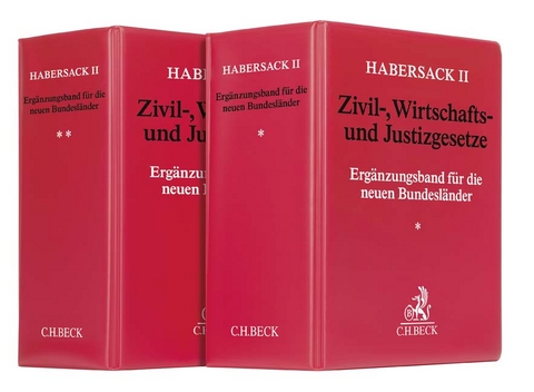 Zivil-, Wirtschafts- und Justizgesetze für die neuen Bundesländer - 