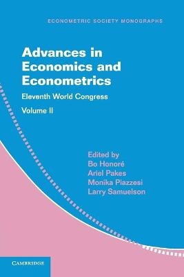 Advances in Economics and Econometrics: Volume 2 - 