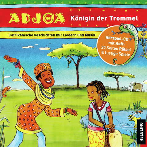 Adjoa - Königin der Trommel. Audio-CD - Markus Detterbeck, Almut Kirmse