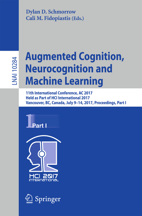 Augmented Cognition. Neurocognition and Machine Learning - 