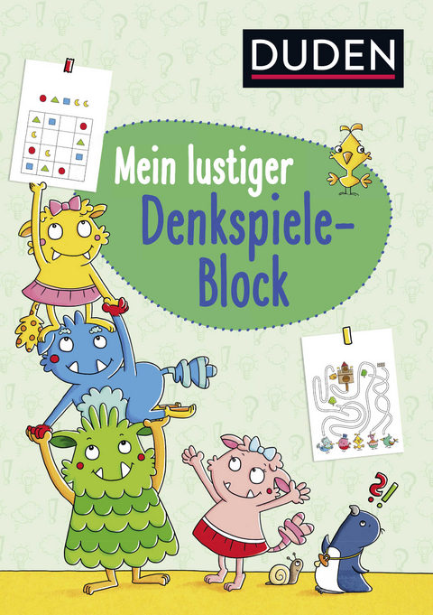 Duden: Mein lustiger Denkspiele-Block - Andrea Weller-Essers