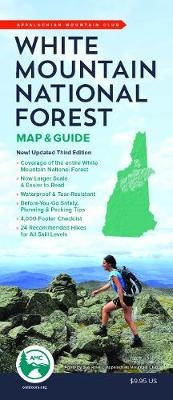 Amc White Mountain National Forest Map & Guide - Appalachian Mountain Club Books