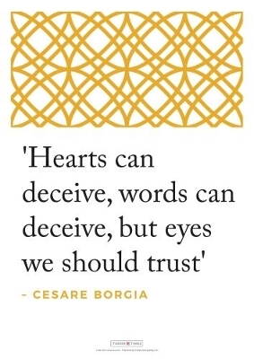 Tudor Quotes A3 Posters: Cesare Borgia