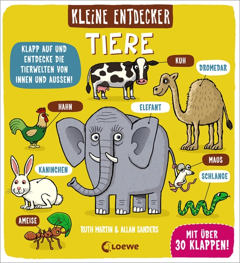 Kleine Entdecker - Tiere - Ruth Martin