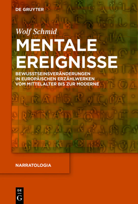 Mentale Ereignisse - Wolf Schmid