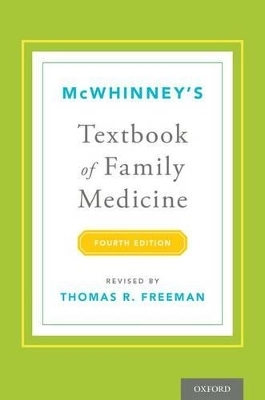 McWhinney's Textbook of Family Medicine - Thomas R. Freeman