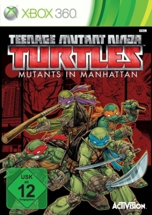 Teenage Mutant Ninja Turtles: Mutanten in Manhattan, 1 Xbox360-DVD