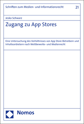 Zugang zu App Stores - Jesko Schwarz