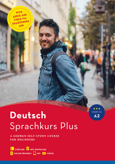 Hueber Sprachkurs Plus Deutsch A1/A2, Englische Ausgabe - Daniela Niebisch, Sabine Hohmann