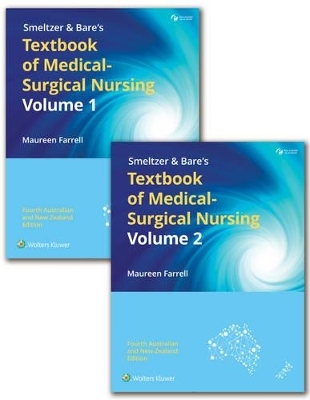 Package of ANZ Smeltzer and Bare's Textbook of Medical-Surgical Nursing 2 Volume Set & ANZ Nursing and Midwifery Drug Handbook, 3rd edition - McKenna &amp Farrell;  Mirkov