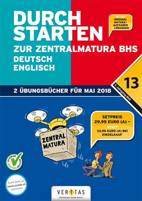 Durchstarten zur Zentralmatura 2018. SET-BHS: Deutsch, Englisch - Emii Bergmann, Jutta Hofer, Markus Olf, Franz Zach