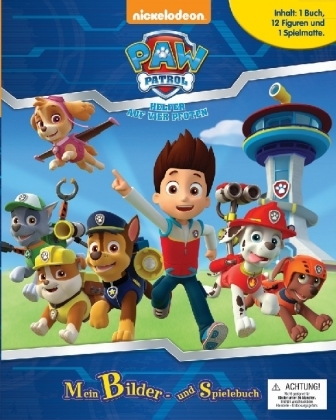 Paw Patrol, Spielbuch + 9 Figuren und 1 Spielmatte