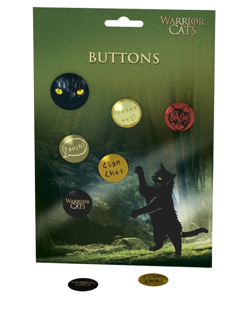 Warrior Cats – Buttons - Erin Hunter