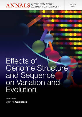 Effects of Genome Structure and Sequence on the Generation of Variation and Evolution, Volume 1267 - 