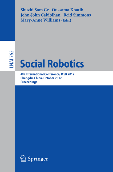 Social Robotics - 