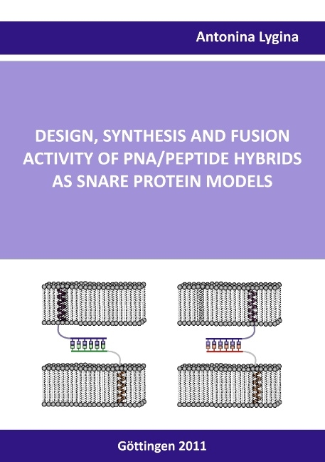 DESIGN, SYNTHESIS AND FUSION ACTIVITY OF PNA/PEPTIDE HYBRIDS AS SNARE PROTEIN MODELS