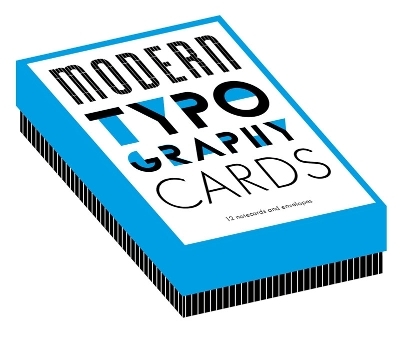 Modern Typography Notecards - 