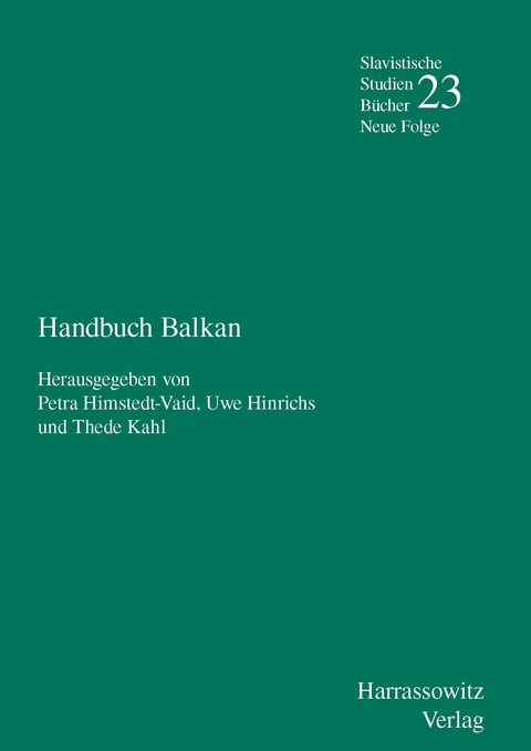 Handbuch Balkan - 