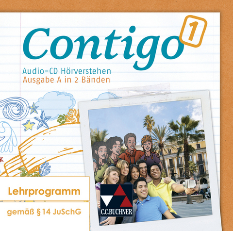 Contigo A / Contigo A Audio-CD Hörverstehen 1 - Angela Cuevas Alcañiz, Mónica Duncker, Martha Freudenstein, Ulrike Gutmacher, Britta Halstenbach, Eva-Maria Hammer, Cora Heinrich, Cordula Mühlig, Christine Petersen-Silberg, Dr. Sabine Prechter, Anke Schöttler, Britta Steinhauer, Norma Thiel, Miriam Trepper