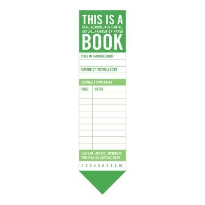 Knock Knock This is a Book Bookmark Pad - 