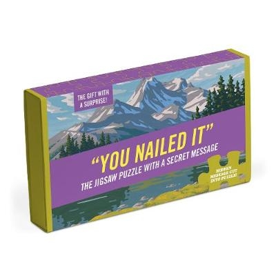 Knock Knock You Nailed It Message Puzzle - 