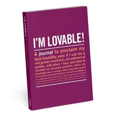 Knock Knock I`m Lovable Mini Inner Truth Journal - 