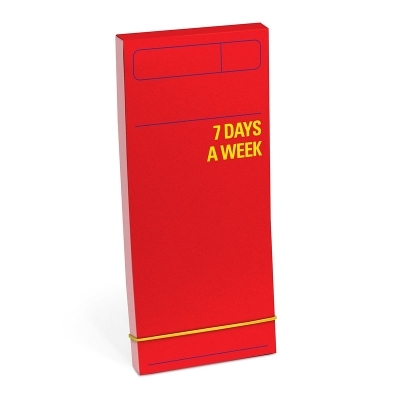 Knock Knock 7 Days a Week Planner (Red) - 