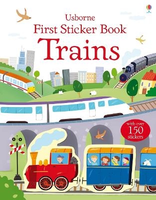 First Sticker Book Trains - Sam Taplin