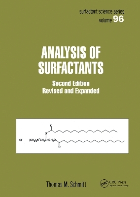 Analysis of Surfactants - Thomas M. Schmitt