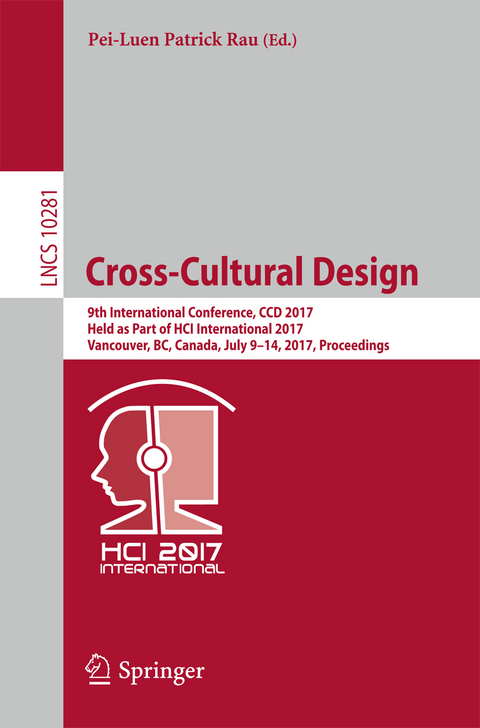 Cross-Cultural Design - 