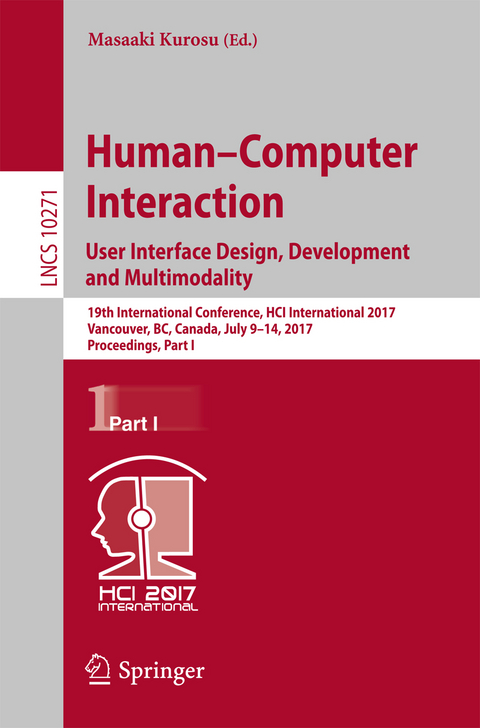 Human-Computer Interaction. User Interface Design, Development and Multimodality - 