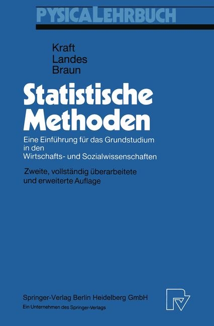 Statistische Methoden - Thomas Landes, Manfred Kraft