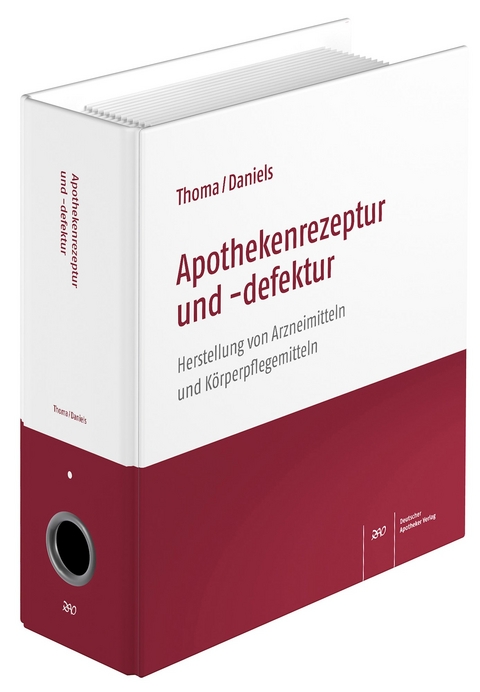 Apothekenrezeptur und -defektur - 