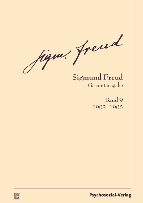 Gesamtausgabe (SFG), Band 9 - Sigmund Freud