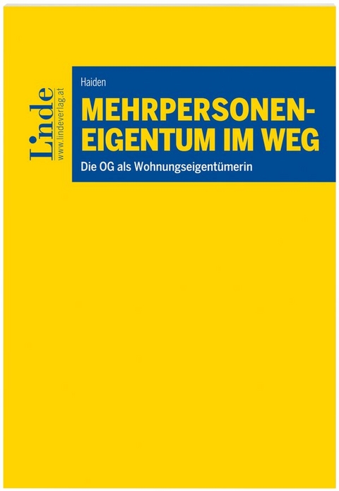 Mehrpersoneneigentum im WEG - Katharina Haiden