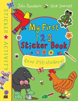 My First 123 Sticker Book - Julia Donaldson