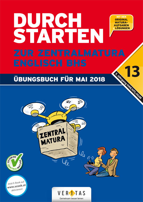 Durchstarten zur Zentralmatura 2018. Englisch BHS (inkl. E-Book) - Emii Bergmann, Franz Zach