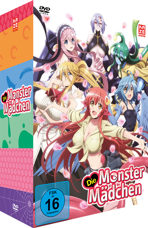 Die Monster Mädchen 1 + Sammelschuber. Tl.1, 1 DVD