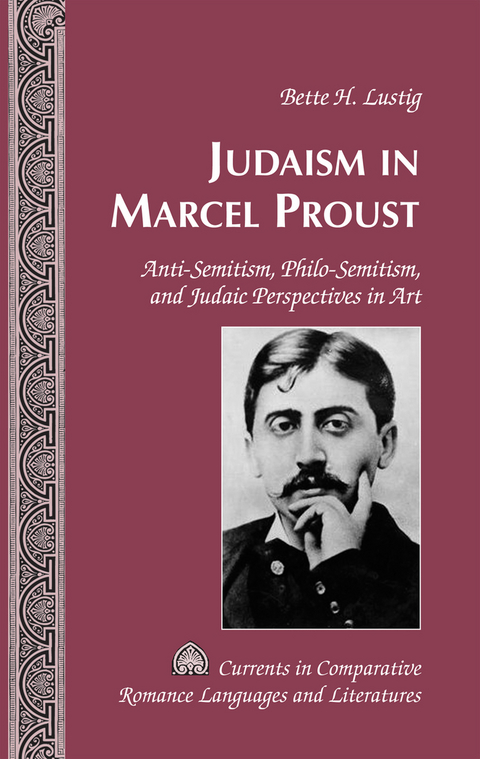 Judaism in Marcel Proust - Bette H. Lustig