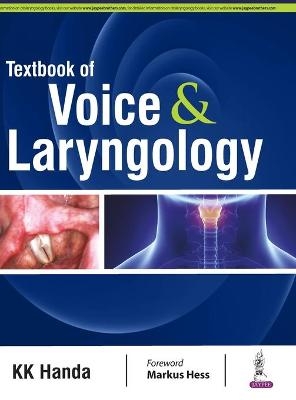 Textbook of Voice & Laryngology - K. K. Handa