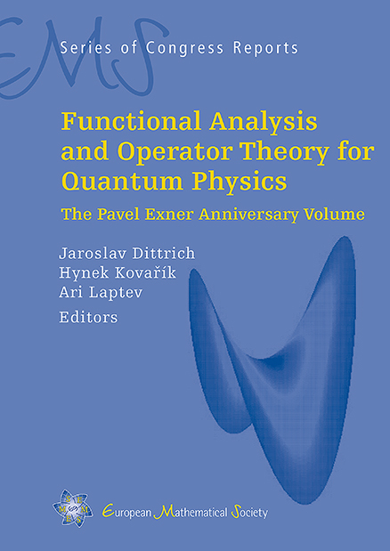 Functional Analysis and Operator Theory for Quantum Physics - 