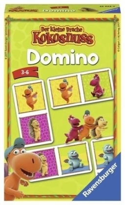 Der kleine Drache Kokosnuss Domino (Kinderspiel)