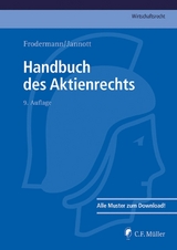 Handbuch des Aktienrechts - Sebastian LL.M. Becker, Christoph von Eiff, Jürgen Frodermann, Björn Gaul, Thomas Gerdel, Andreas M.C.J. Göhmann, Marcel EMBA Hagemann, Henryk Haibt, Armin M.C.J. Hauschild, Karsten Heider, Peter Henning, Dirk Jannott, Rolf Leithaus, Heinz Nicolas, Wolfgang Richter, Robert Schreiner, Christian Schubel, Hans-Peter Schwintowski, Ulrich Seibert, Isolde Würz, Marcus LL.M. Wuntke