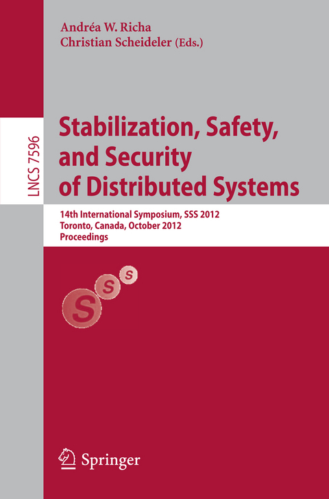 Stabilization, Safety, and Security of Distributed Systems - 