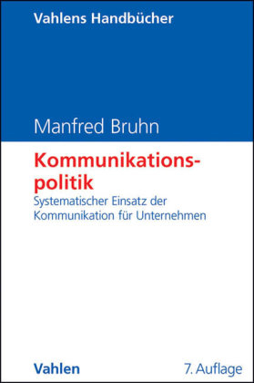 Kommunikationspolitik - Manfred Bruhn