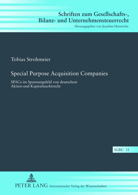 Special Purpose Acquisition Companies - Tobias Strohmeier