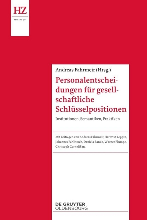 Personalentscheidungen für gesellschaftliche Schlüsselpositionen - 